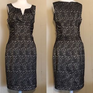 Adrianna Papell lace fully lined dress